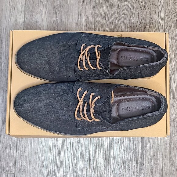 Call It Spring Navy Oxford Shoes Size US Mens 12 - Picture 4 of 8